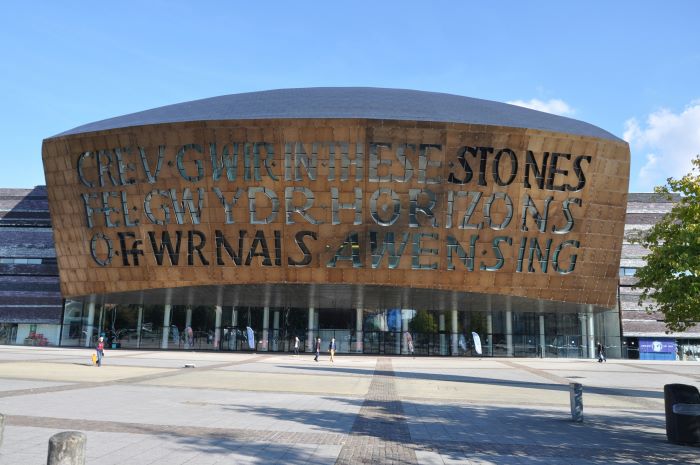 Wales Millennium Centre in Cardiff