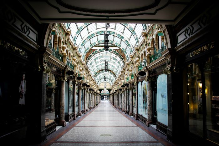 Kirkgate market in Leeds