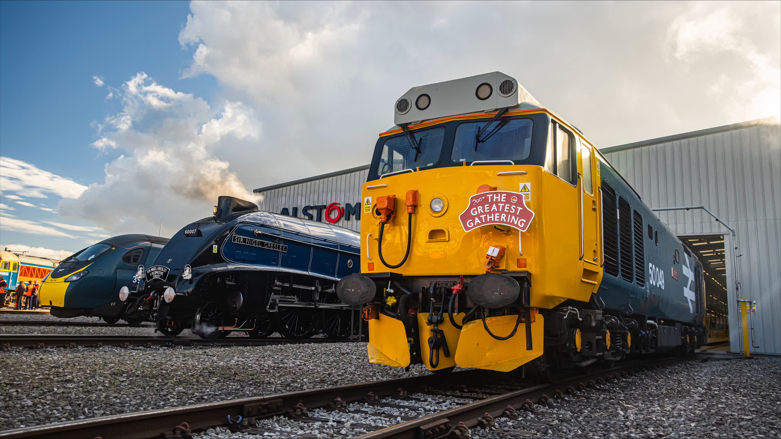 locomotives at the greatest gathering