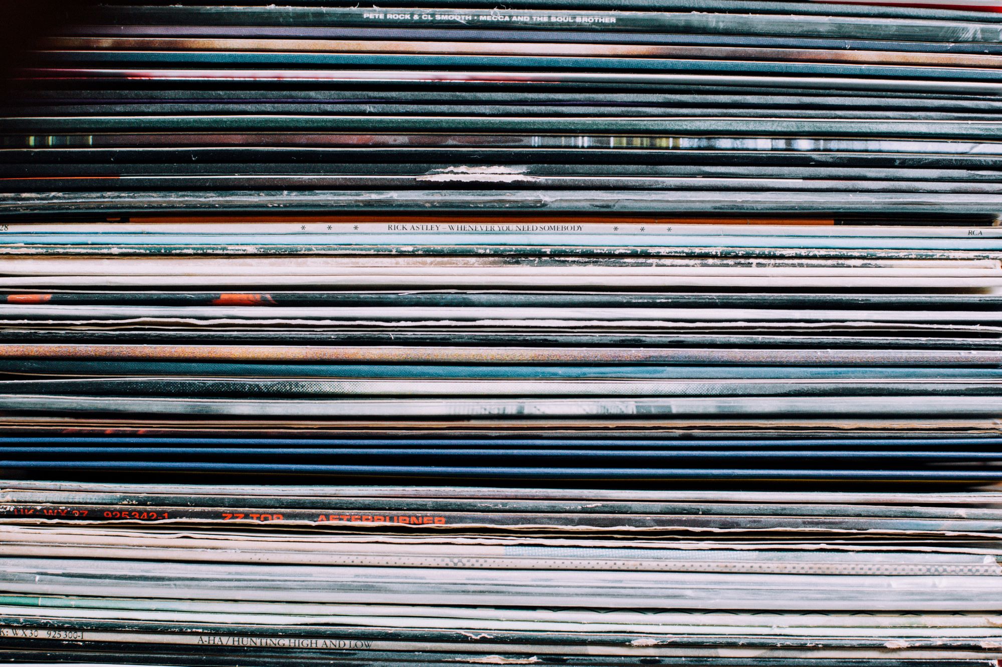 Stacked Vinyls David Grandmougin