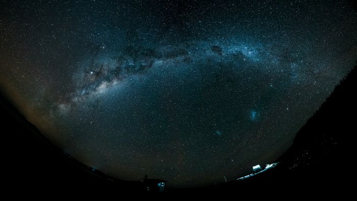 A planetarian showing a starry night